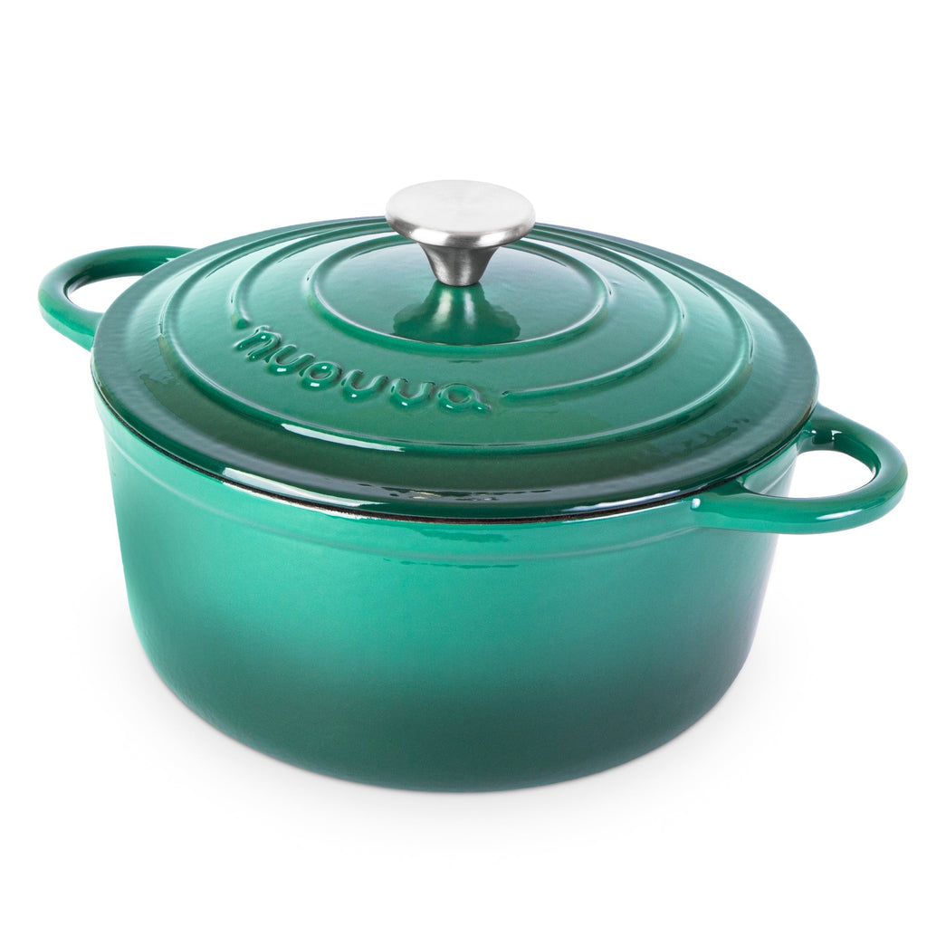 Enamelled Cast Iron Dutch Oven Casserole Pot (Multiple Colours & Sizes)