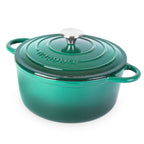 Enamelled Cast Iron Dutch Oven Casserole Pot (Multiple Colours & Sizes)