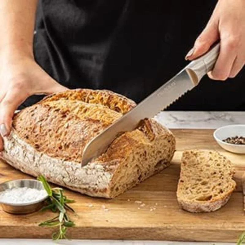 Professional Kitchen Knives - 5 Pieces Stainless Steel Blades - Gift Box, by Nuovva