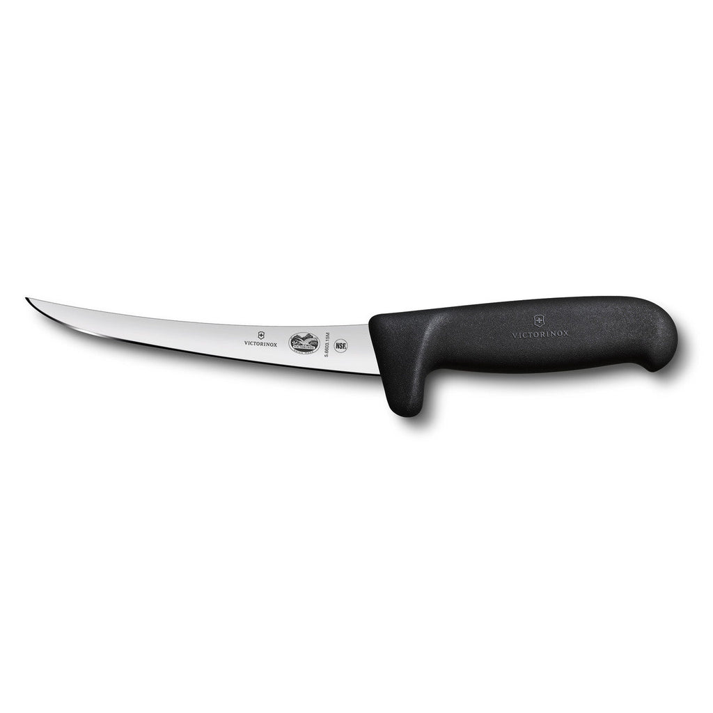 Victorinox Fibrox Boning Knife | Black | 15 cm