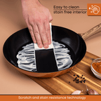 Copper Induction Non-Stick Frying Pan - 18cm, by Nuovva