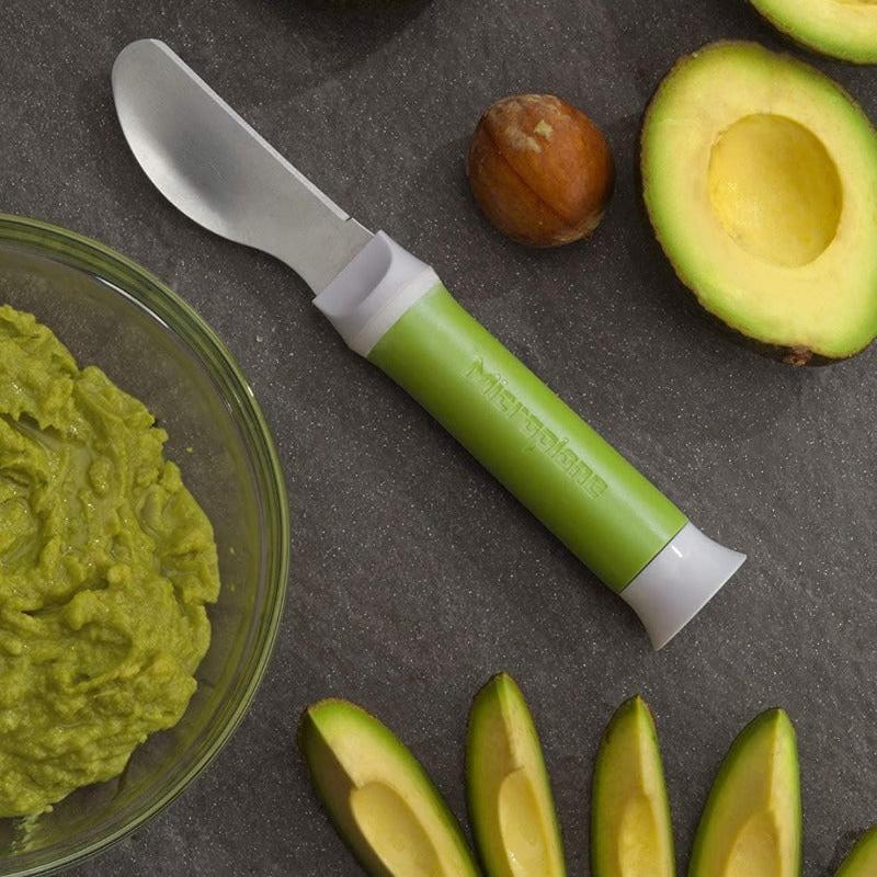 Microplane 3-in-1 Avocado Tool - Avocado Slicer, Peeler, Knife, Pit Removal