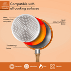 Copper Non-Stick Saucepan with Lid -16cm, by Nuovva