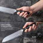 Professional High Carbon Steel Kitchen Knives (Multiple Variants), by Nuovva