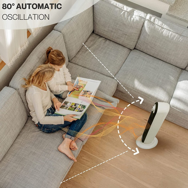 Electric Tower Fan Heater