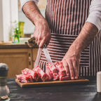 Kitchen Knife Set with Rotating Block 7-Piece Set (Multiple Colours) by Nuovva