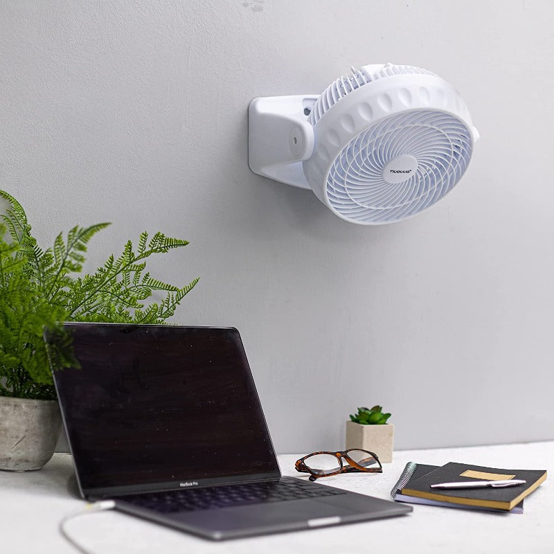 Desk Turbo Fan - White / Black