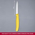 Victorinox  Straight Edge Paring Knife | Green, Pink, Yellow and Orange | 8 cm
