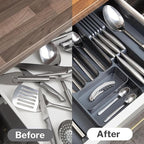 Expandable Cutlery Drawer Organiser Divider (Multiple Colours), by Nuovva