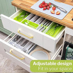 Expandable Cutlery Drawer Organiser Divider (Multiple Colours), by Nuovva