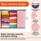 Large Clothes Storage Bag - 90L - Sets of 3 Pcs, 5 Pcs and 8 Pcs, by STACKZY