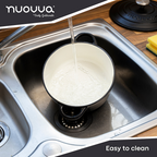 Cast Iron Dutch Oven with Lid, Casserole Pot - 24cm - 4.7L (Multiple Colours)