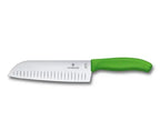 Victorinox Swiss Classic Santoku Knife - Fluted Blade  | 17 cm