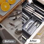 Expandable Cutlery Drawer Organiser Divider (Multiple Colours), by Nuovva