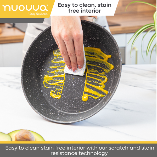 Cream Kitchen Cookware Set with Lids - 15-Pieces