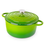 Enamelled Cast Iron Casserole Pot - 20cm - 2L (Multiple Colours)