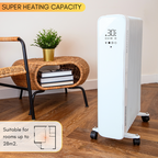 Energy Efficient Oil Heater with Remote Control - 11 Fin, 2500W