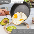 35pcs Kitchen Cookware & Kitchen Knife Set (Multiple Colours)