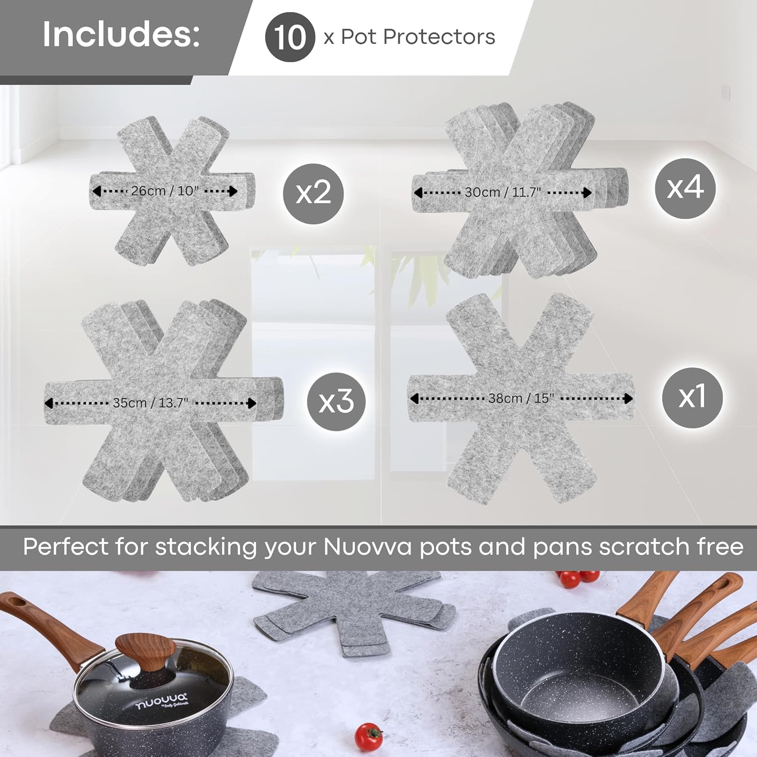 35pcs Granite Kitchen Cookware & Kitchen Knife Set