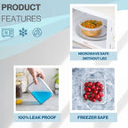 Airtight Food Storage Containers Sets (Multiple Sizes) by Nuovva