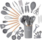 35pcs Kitchen Cooking Utensils Set - Multiple Colours