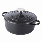 Enamelled Cast Iron Dutch Oven Casserole Pot (Multiple Colours & Sizes)