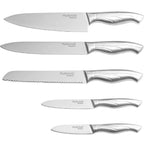 Stainless Steel Knife Set with Hardwood Block (Multiple Quantities: 5pcs, 14pcs), by Nuovva