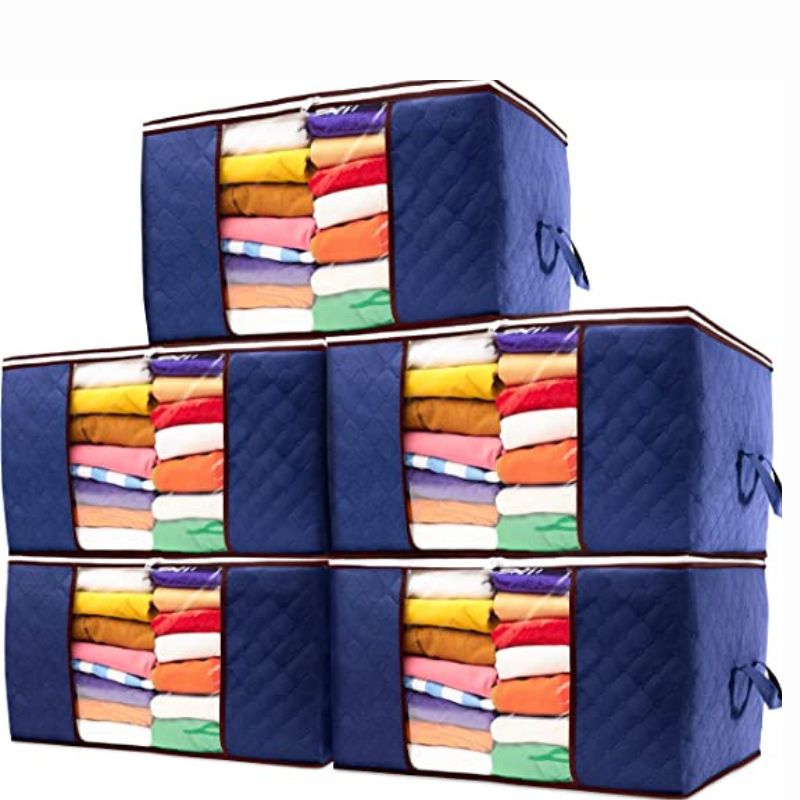 Large Clothes Storage Bag - 90L - Sets of 3 Pcs, 5 Pcs and 8 Pcs, by STACKZY