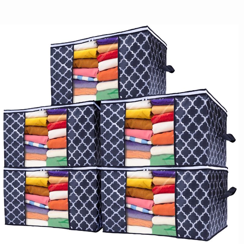 Large Clothes Storage Bag - 90L - Sets of 3 Pcs, 5 Pcs and 8 Pcs, by STACKZY