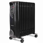 2500W Energy Efficient Electric Heater with 3 Heat Settings - 11 Fin