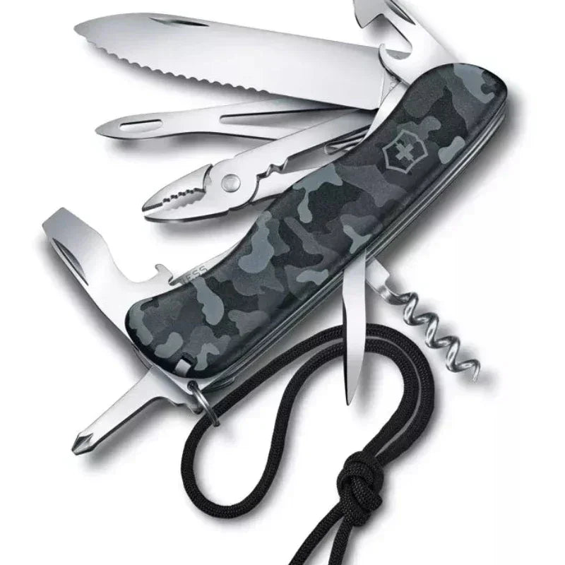 Victorinox Skipper Swiss Army Pocket Knife | Blue & Camouflage