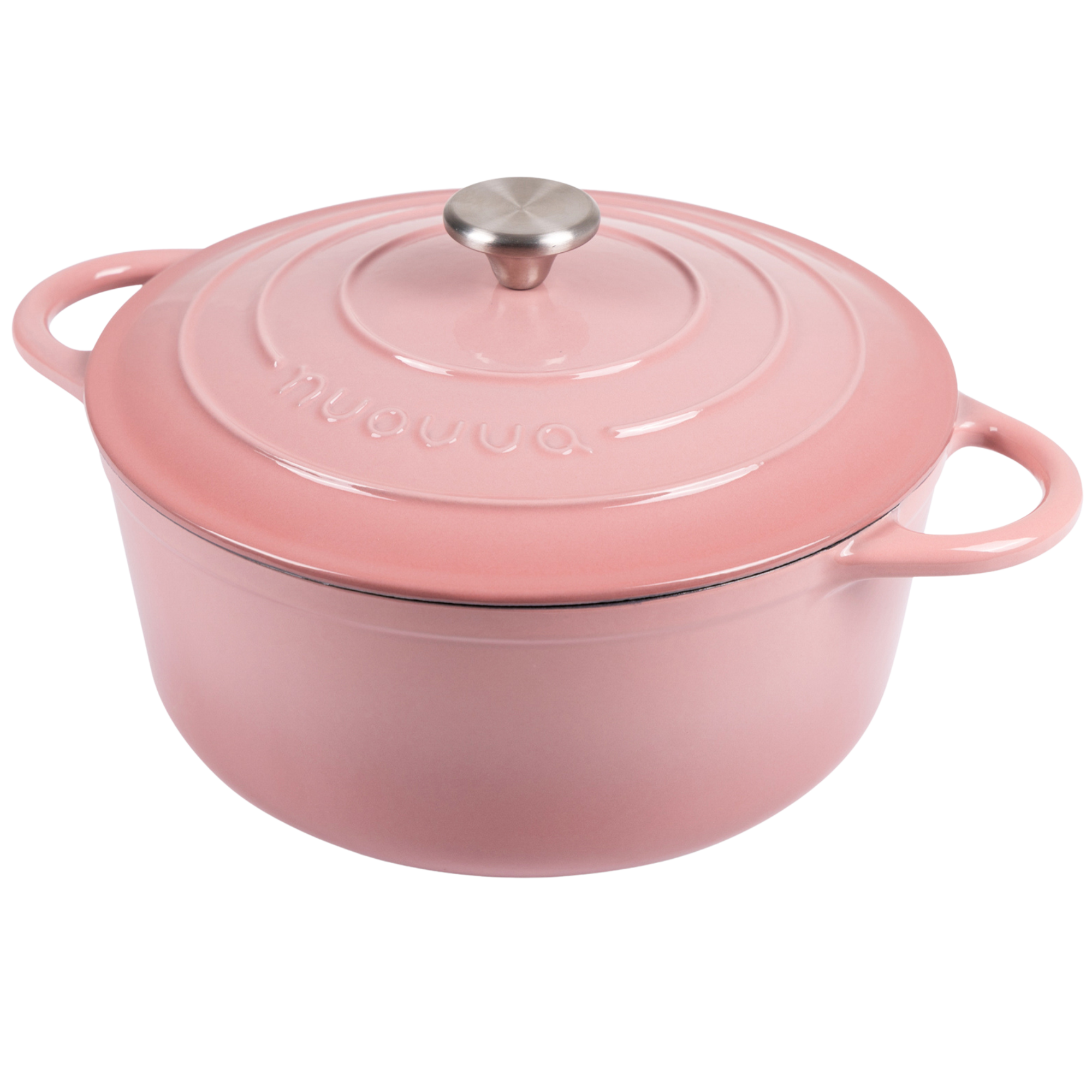 Cast Iron Dutch Oven, Casserole Pot - 28cm, 6L (Multiple Colour - Pastel Shades)
