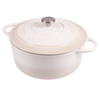 Cast Iron Dutch Oven, Casserole Pot - 28cm, 6L (Multiple Colour - Pastel Shades)