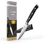 High Carbon Stainless Steel Paring Knife - 3.5 Inch by Nuovva