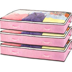 Underbed Storage Bags/Organiser | 75L [Multiple Colours], [3 Pcs, 5Pcs]