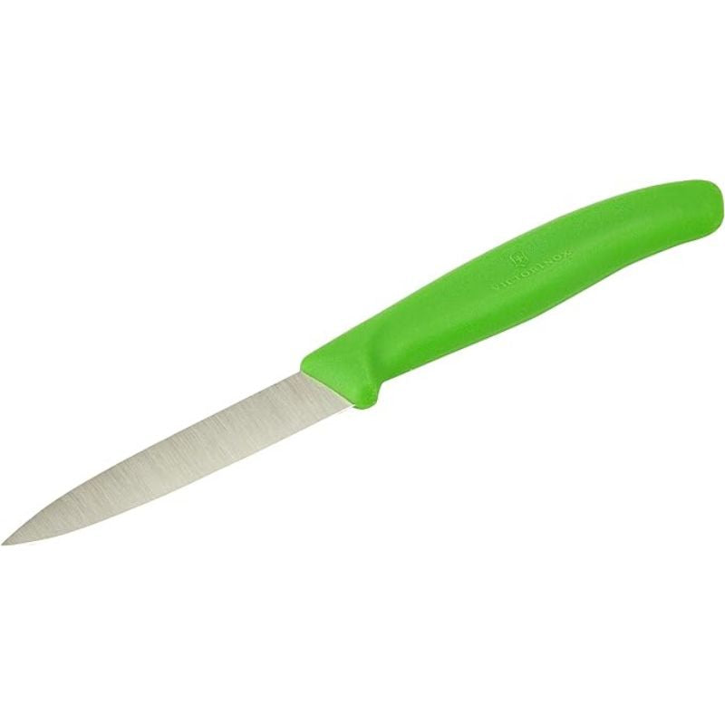 Victorinox  Straight Edge Paring Knife | Green, Pink, Yellow and Orange | 8 cm