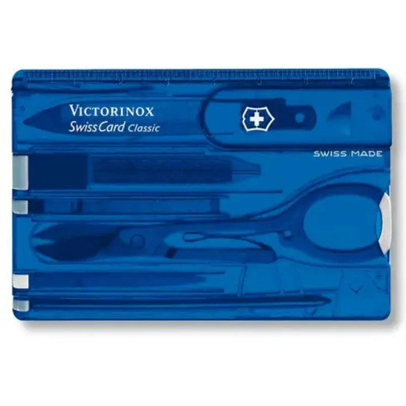 Victorinox Swiss Card Classic by DPC – 10 Tools in One (Multiple Colors)