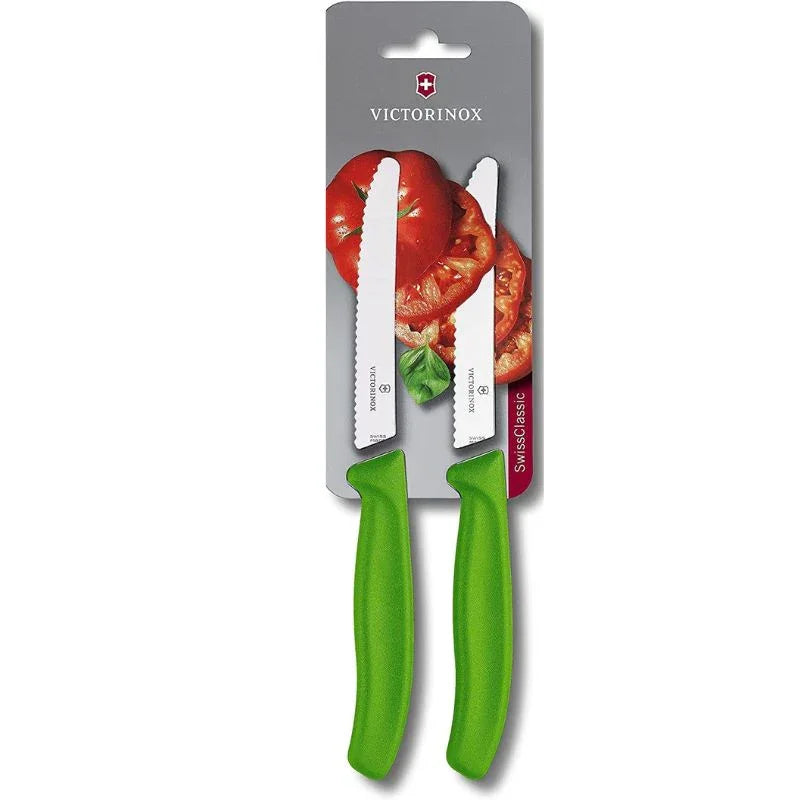 Victorinox Swiss Classic Tomato Serrated Knife |  11cm  | 2 Pack