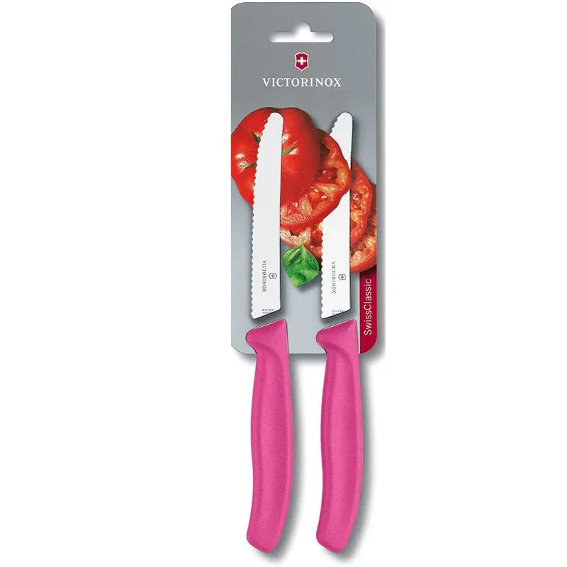 Victorinox Swiss Classic Tomato Serrated Knife |  11cm  | 2 Pack