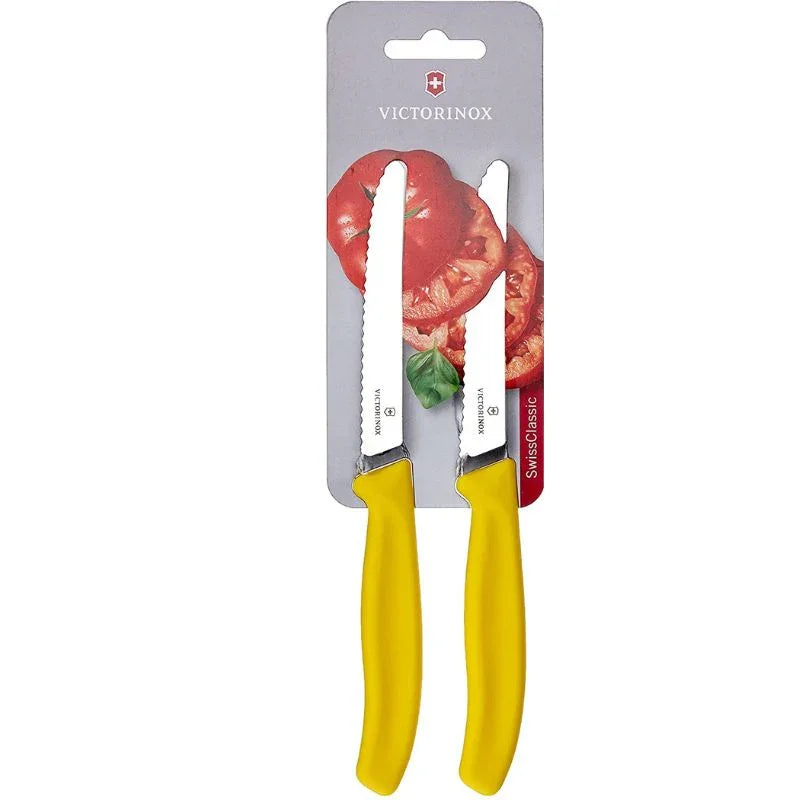 Victorinox Swiss Classic Tomato Serrated Knife |  11cm  | 2 Pack