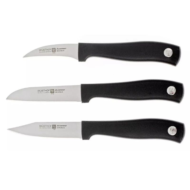 Wüsthof Silverpoint Paring Knife Set | 3 Pcs (WU9352)