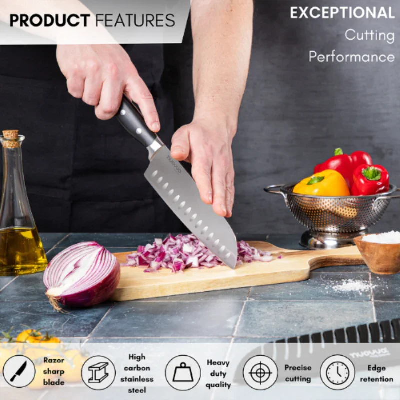 Professional High Carbon Steel Kitchen Single & Sets Knives  (Multiple Variants), by Nuovva