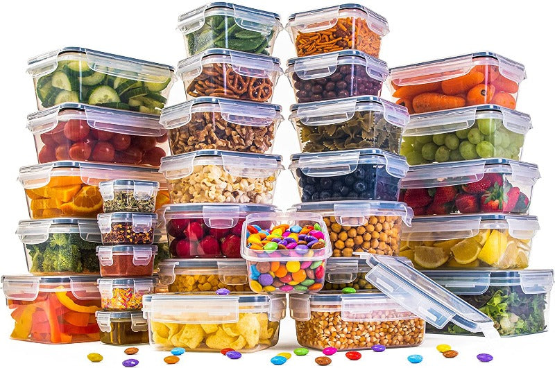 Airtight Food Storage Containers Sets (Multiple Sizes) by Nuovva
