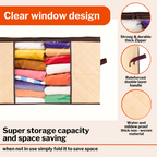 Large Clothes Storage Bag - 90L - Sets of 3 Pcs, 5 Pcs and 8 Pcs, by STACKZY