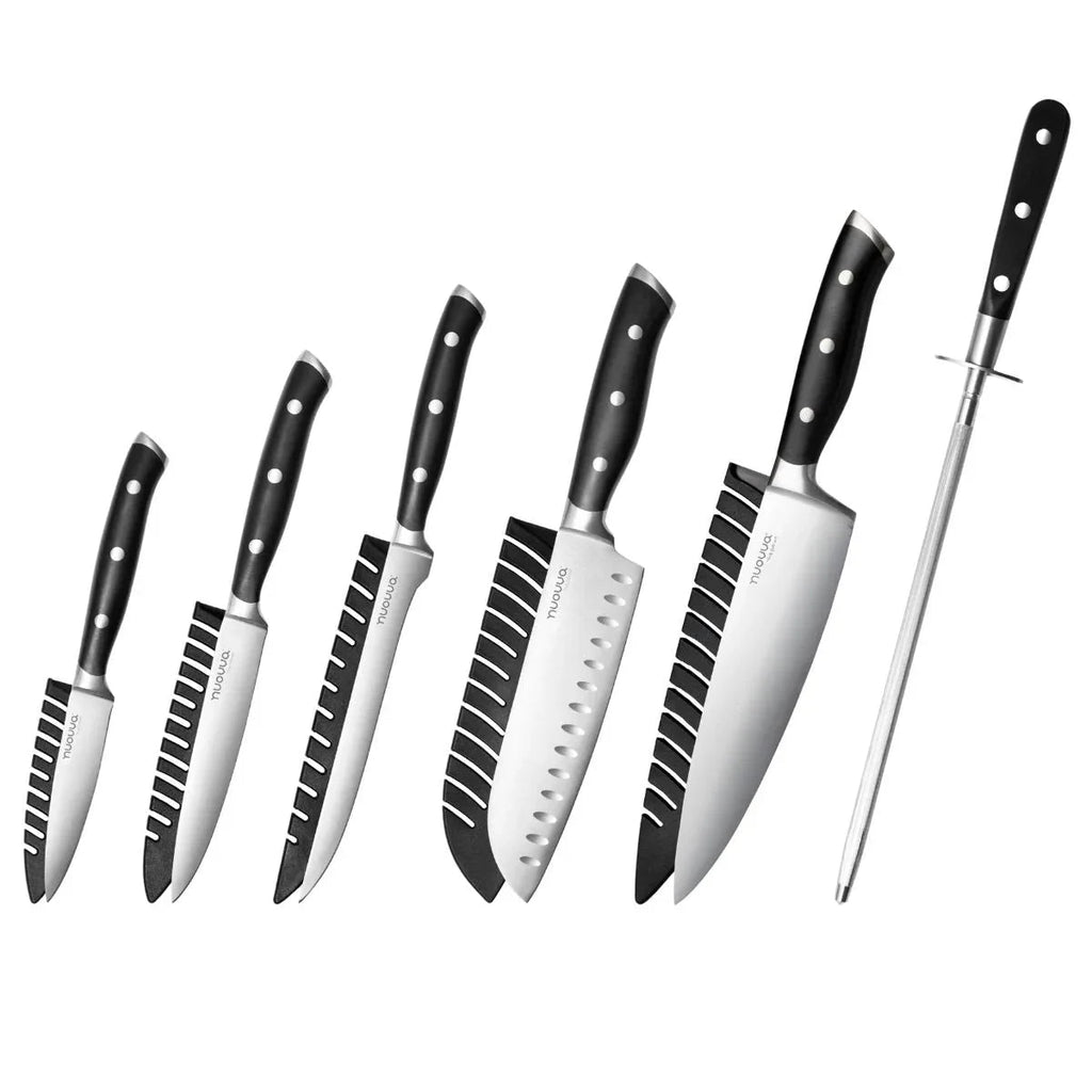 Professional High Carbon Steel Kitchen Single & Sets Knives  (Multiple Variants), by Nuovva