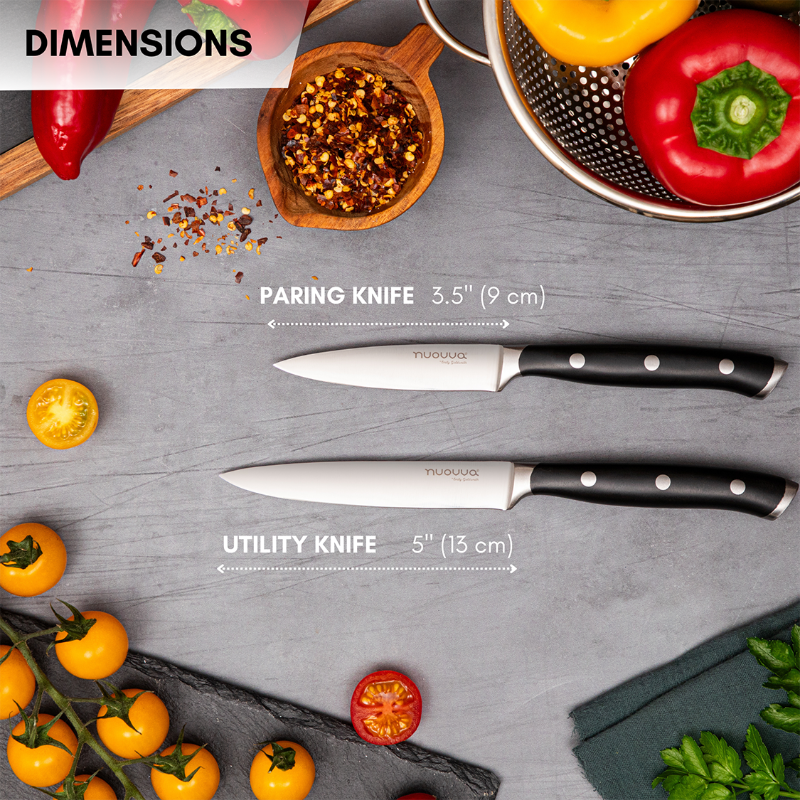 Professional High Carbon Steel Kitchen Knives (Multiple Variants), by Nuovva
